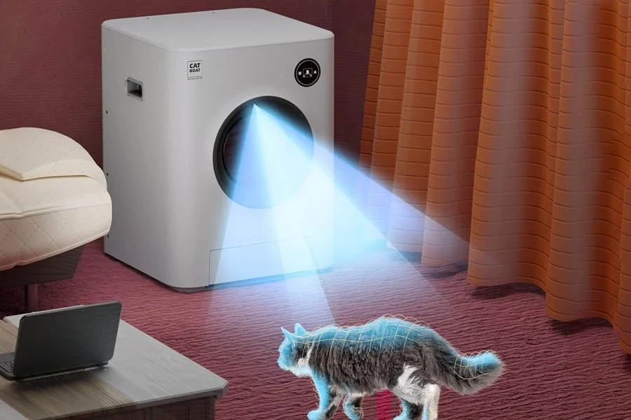self-cleaning litter boxes